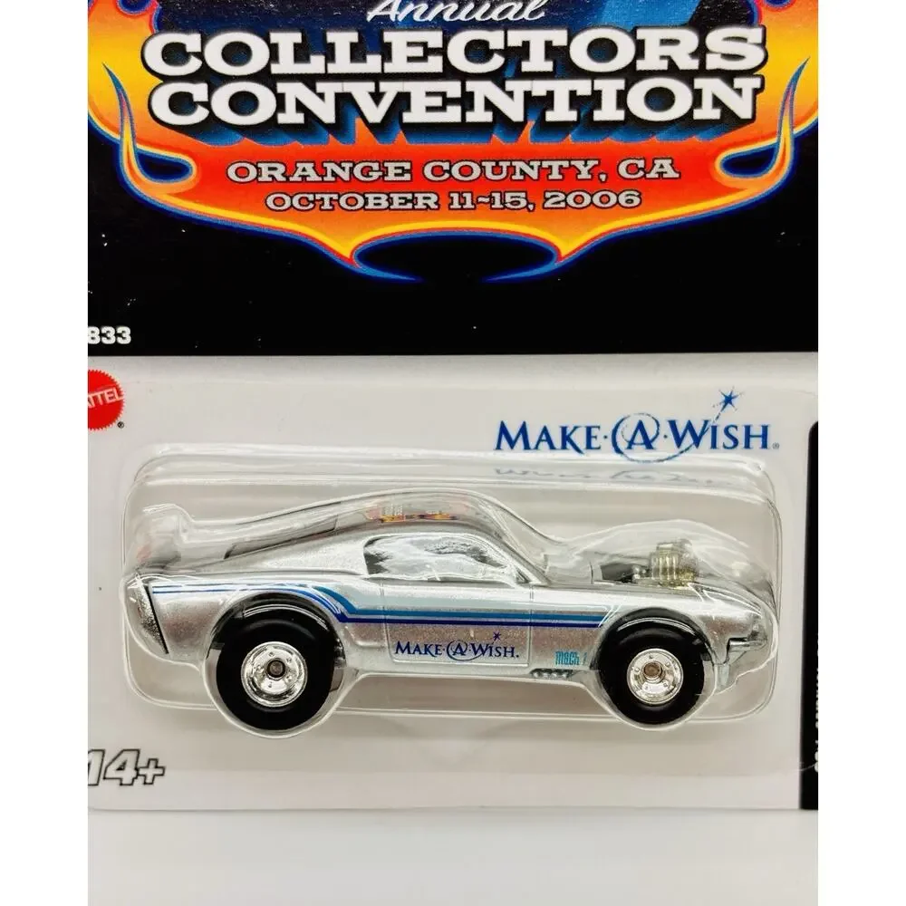 Hot Wheels 2006 Make A Wish Custom Mustang 20th Collectors Convention New